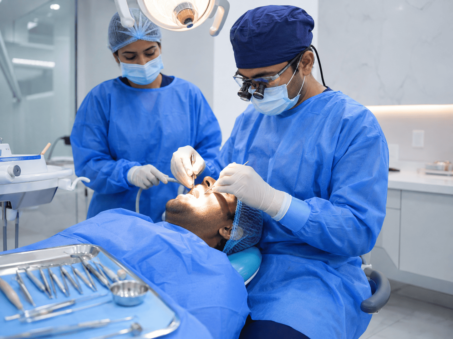 Gum surgery, flap treatment and bone grafting at DentoXpert Dental Clinic in Thane